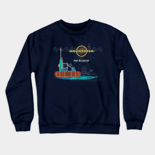 Aquatopia Crewneck Sweatshirt by Treasures from the Kingdom